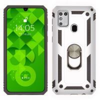 Jopus Samsung M31 JS-225 Zirh   Silikon Kilif Gri - 21