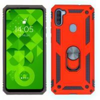 Jopus Samsung A11 / M11 JS-225 Zirh   Silikon Kilif Kirmizi - 11