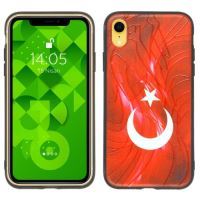 Jopus iPhone XR JS-242 Flag Phone Case Kirmizi - 1