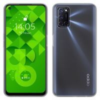 Jopus Oppo A52 / A72 / A92 JS-238 Plug   Silikon Kilif Seffaf - 1