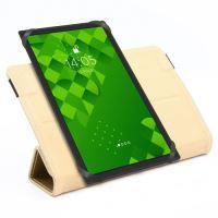 Jopus Universal 7'' (inch) TK-067 Suni Deri  Tablet Kilif Gold - 9