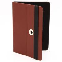 Jopus Universal 7'' (inch) TK-067 Suni Deri  Tablet Kilif Bordo - 1