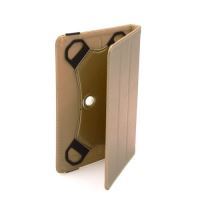 Jopus Universal 7'' (inch) TK-067 Suni Deri  Tablet Kilif Açık Kahve - 37