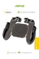 Jopus JO-GH01 Shooter Oyun Kolu With Fan Pubg Game Siyah - 4