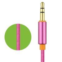 Jopus Universal 3.5mm JA-05 Convey 1 Metre  AUX Kablosu Pembe - 4