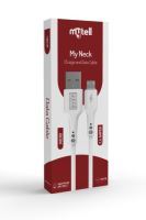 Mytell  Micro MY-DK107 1mt My Neck Data Kablosu Beyaz - 3