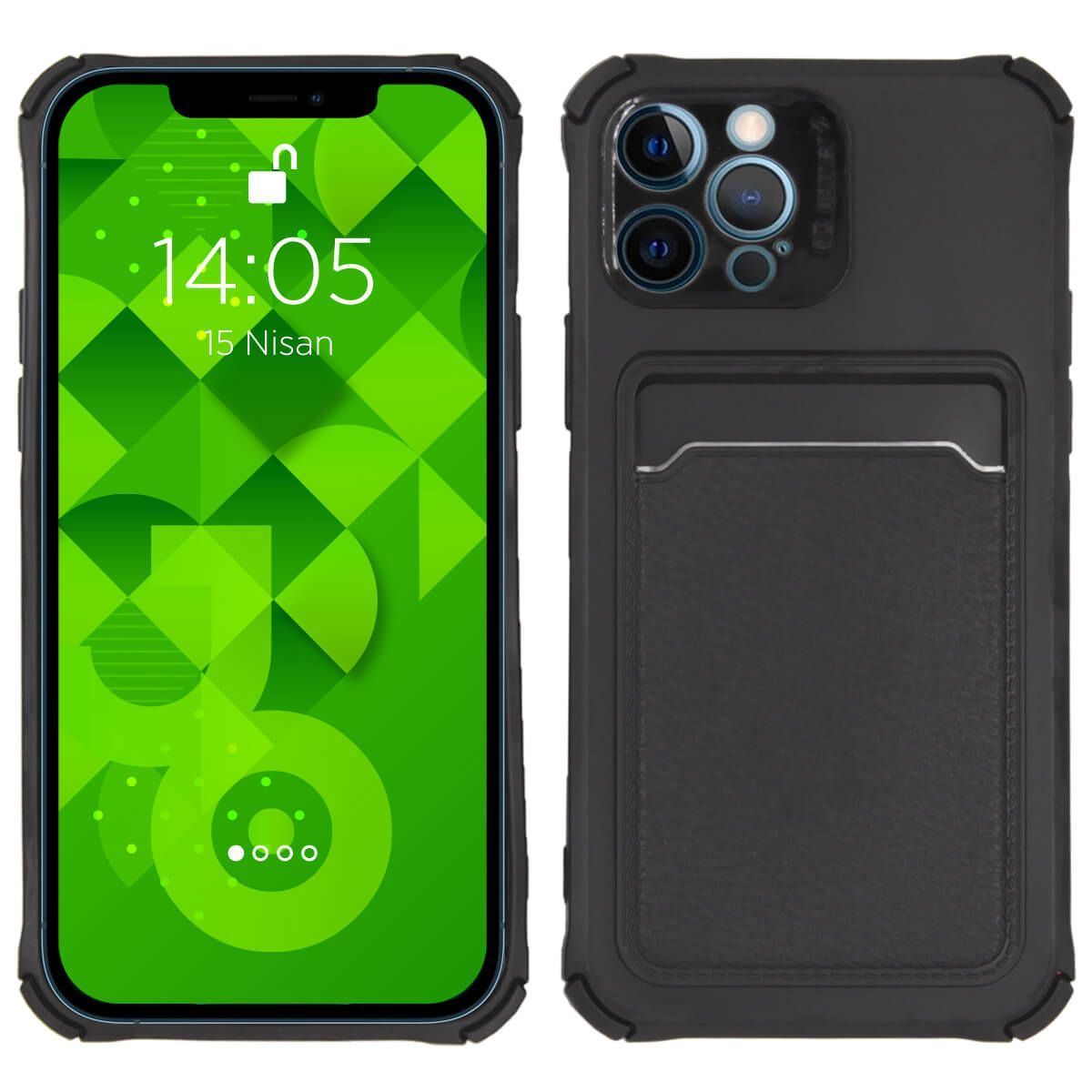 Jopus iPhone 12 Pro Max JS-254 Kangaroo Phone Case Siyah - 1