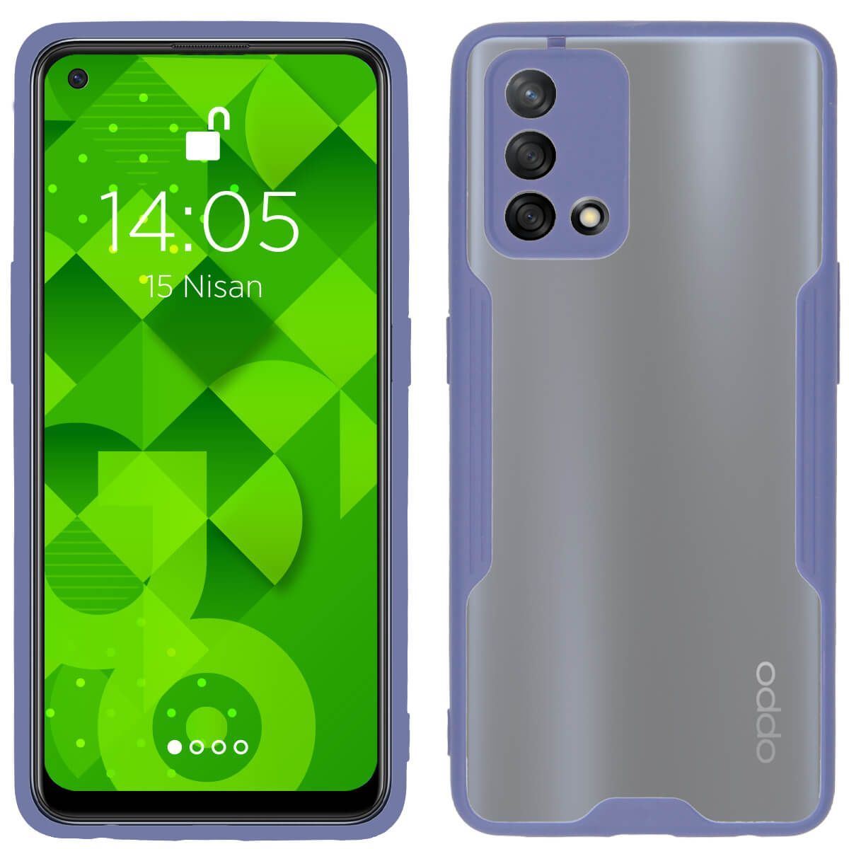 Jopus Oppo A74 JS-250 Mellow Phone Case Lila - 1