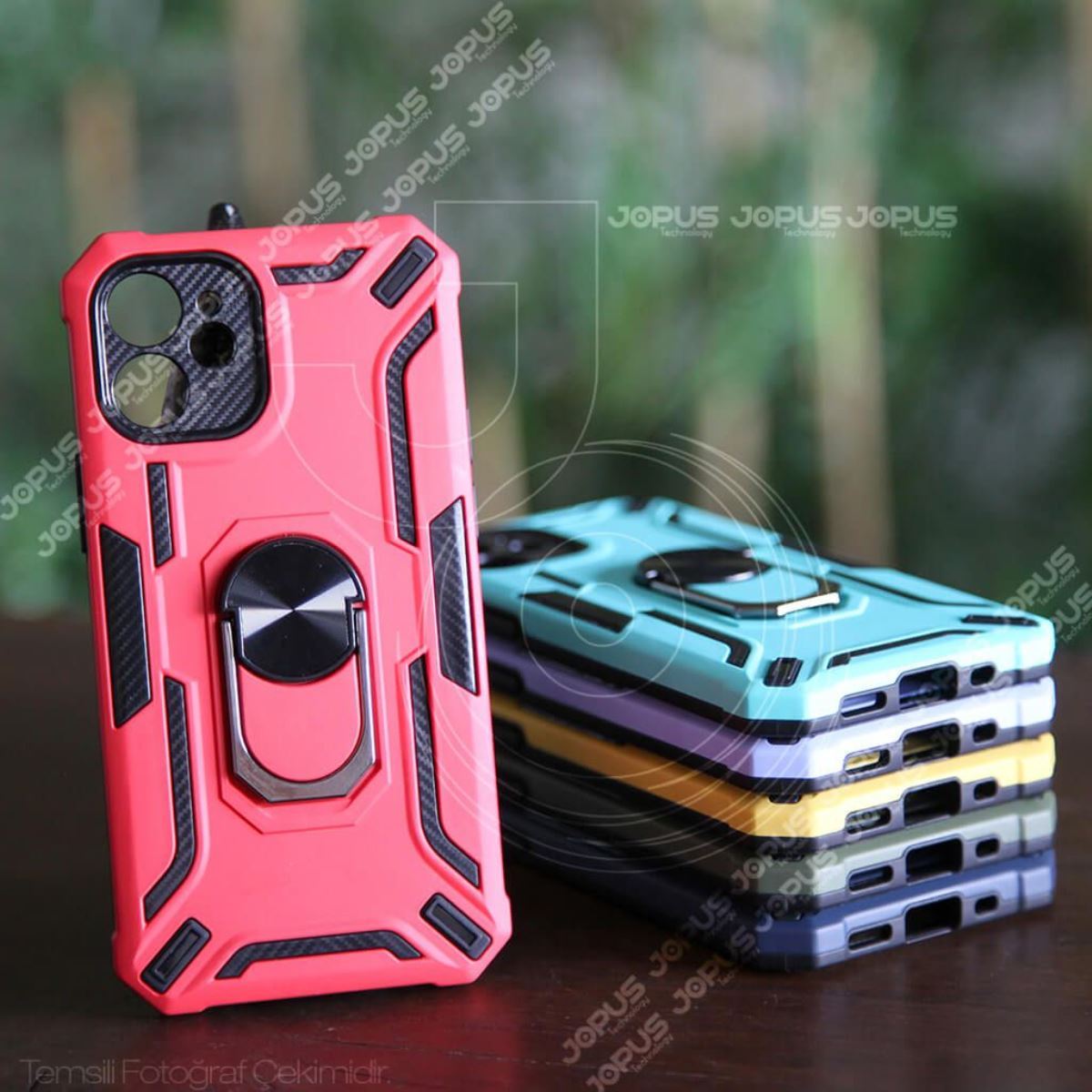 Jopus Xiaomi Mi 11 Lite JS-249 Turbot   Silikon Kilif Siyah - 1