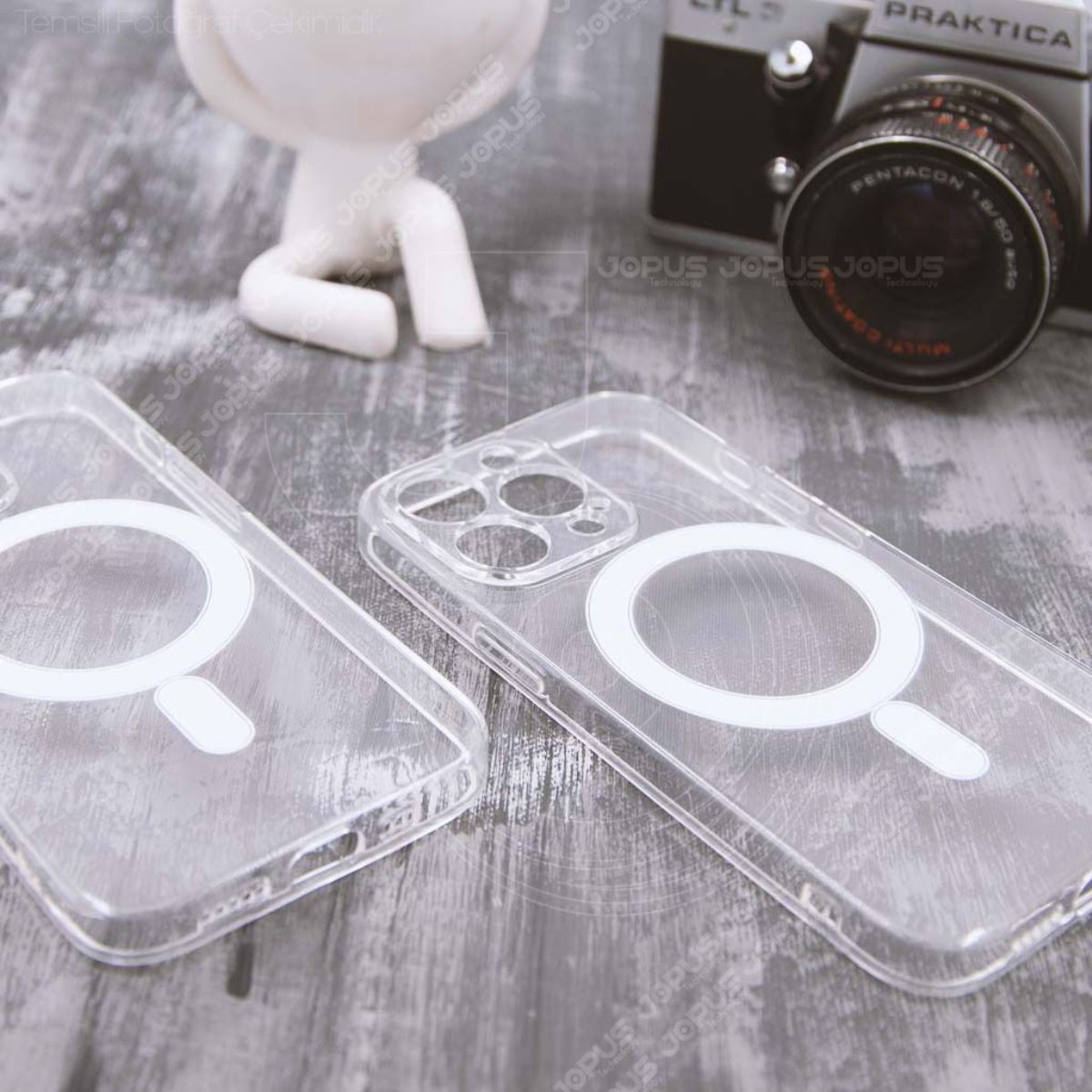 Jopus iPhone 11 Pro JS-260 Mag Safe   Silikon Kilif Seffaf - 1
