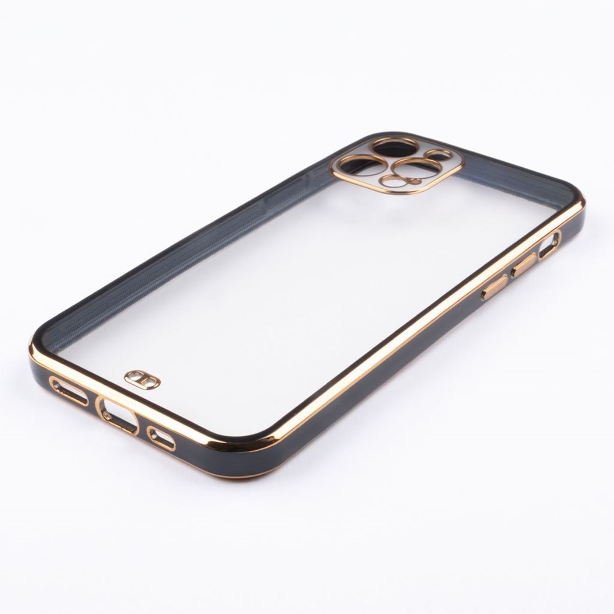 Jopus iPhone 12 Pro JS-274 Finery  Silikon Kilif Siyah - 1