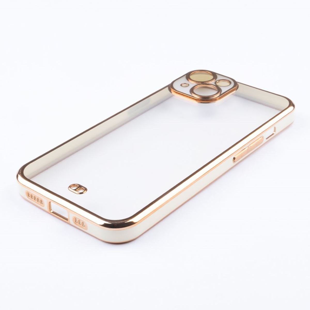 Jopus iPhone 14 JS-274 Finery  Silikon Kilif Beyaz - 1