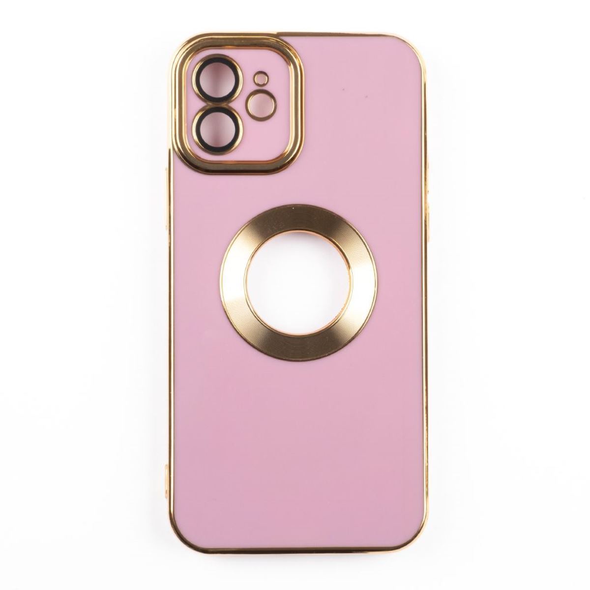 Jopus iPhone 12 JS-287 Hoop  Silikon Kilif Mor - 1