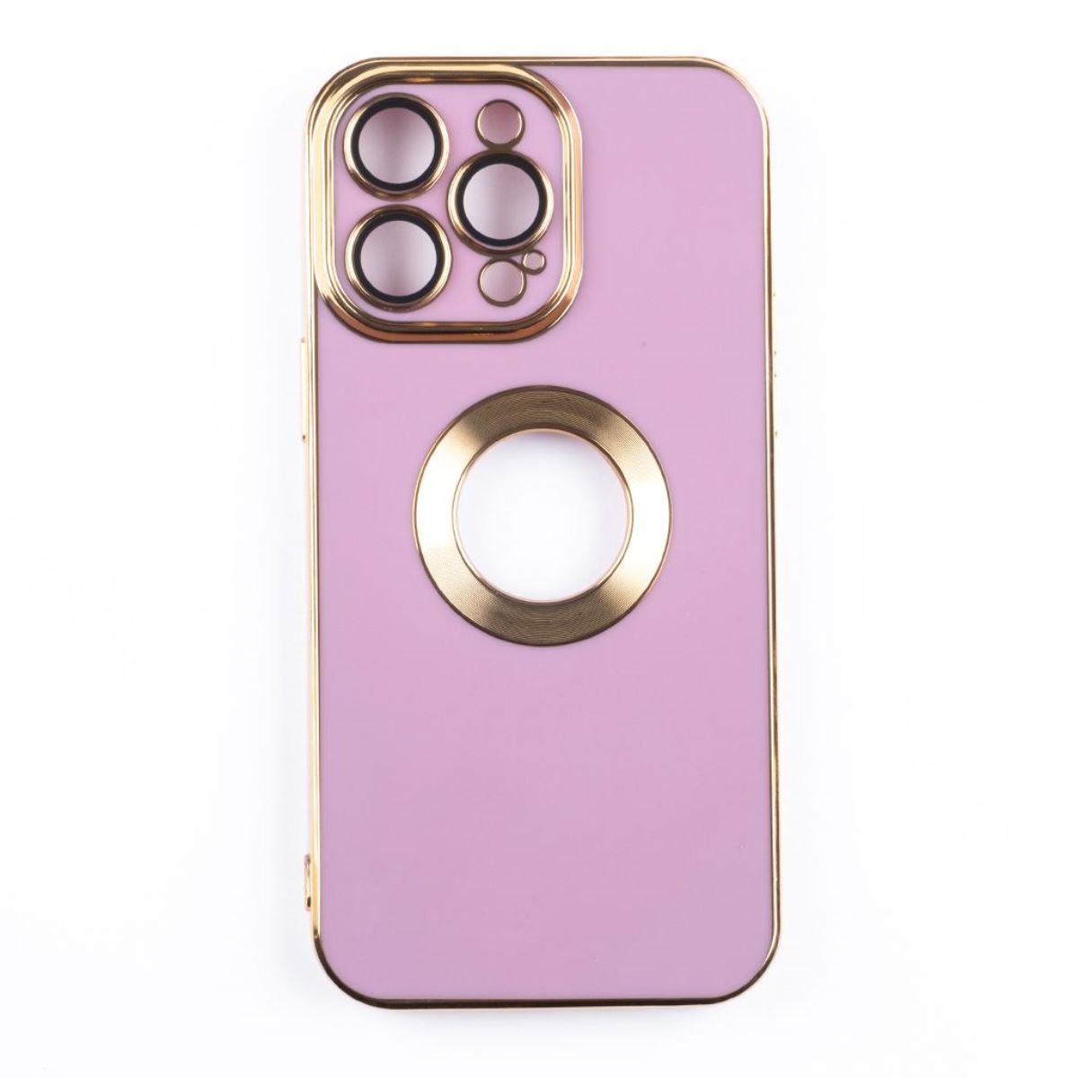 Jopus iPhone 14 Pro Max JS-287 Hoop  Silikon Kilif Mor - 1