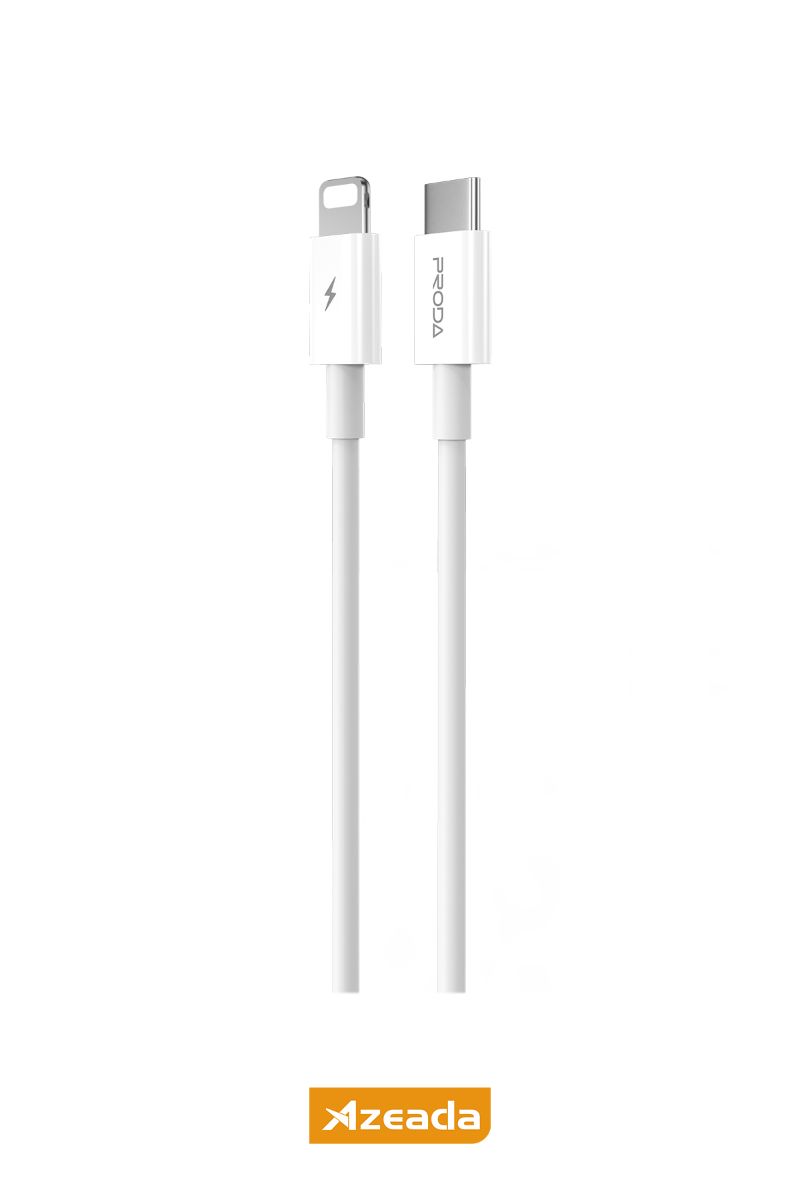 Azeada Type-C To Lightning PD PD-B27i  Data Kablosu Beyaz - 1