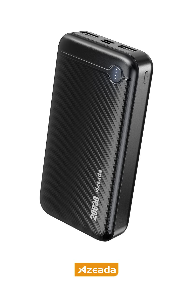 Azeada PD-P108 5V-2A 20000mAh Power Bank Siyah - 1