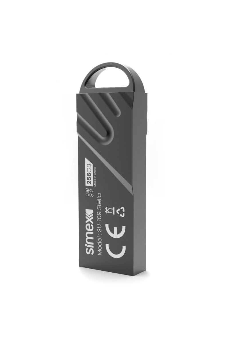 Simex SU-109 Stella 3.2 Metal 256GB USB Bellek SU-109 Stella - 1