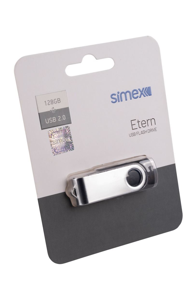 Simex SU-107 Etern 2.0  Metal  128GB USB Bellek SU-107 Etern - 1