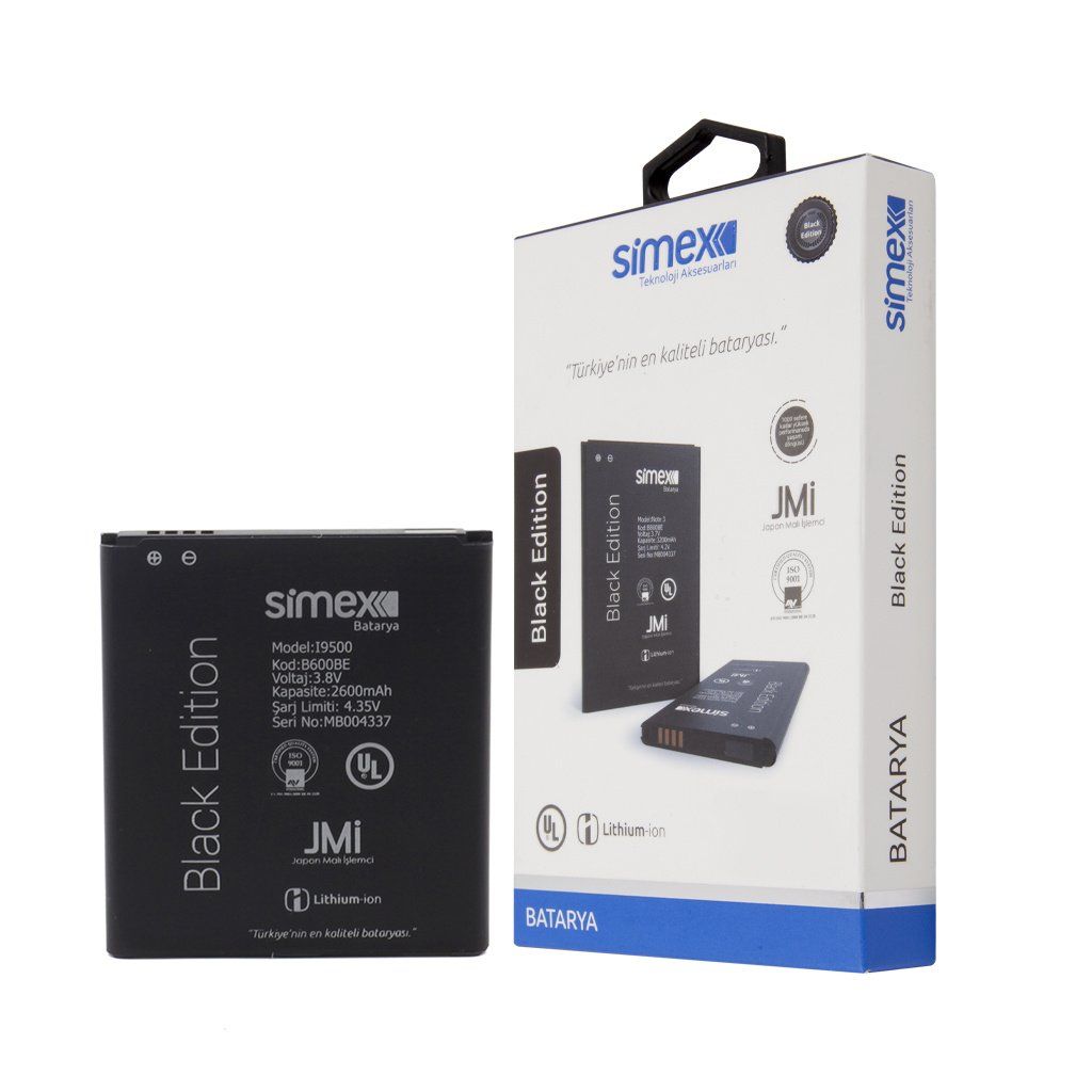 Simex Samsung I9500 SBT-01 B600BE Battery SBT-01 - 1