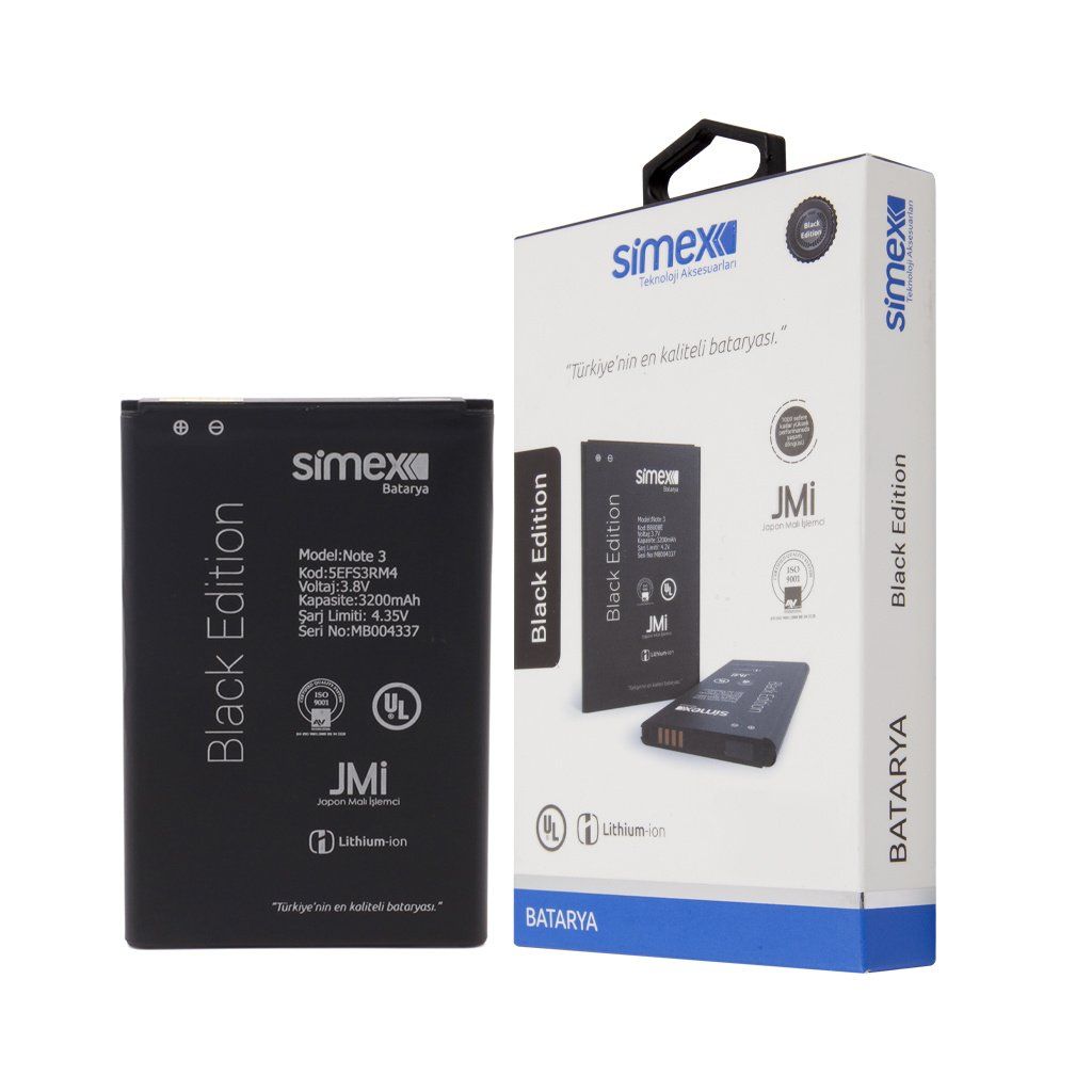 Simex Samsung Note3 SBT-01 5EFS3RM4 Battery SBT-01 - 1