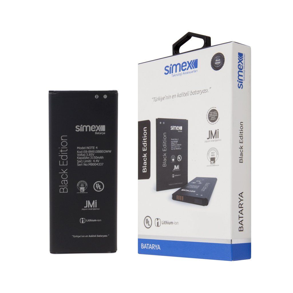 Simex Samsung Note4 SBT-01 EB-BN910BBEGWW Battery SBT-01 - 1
