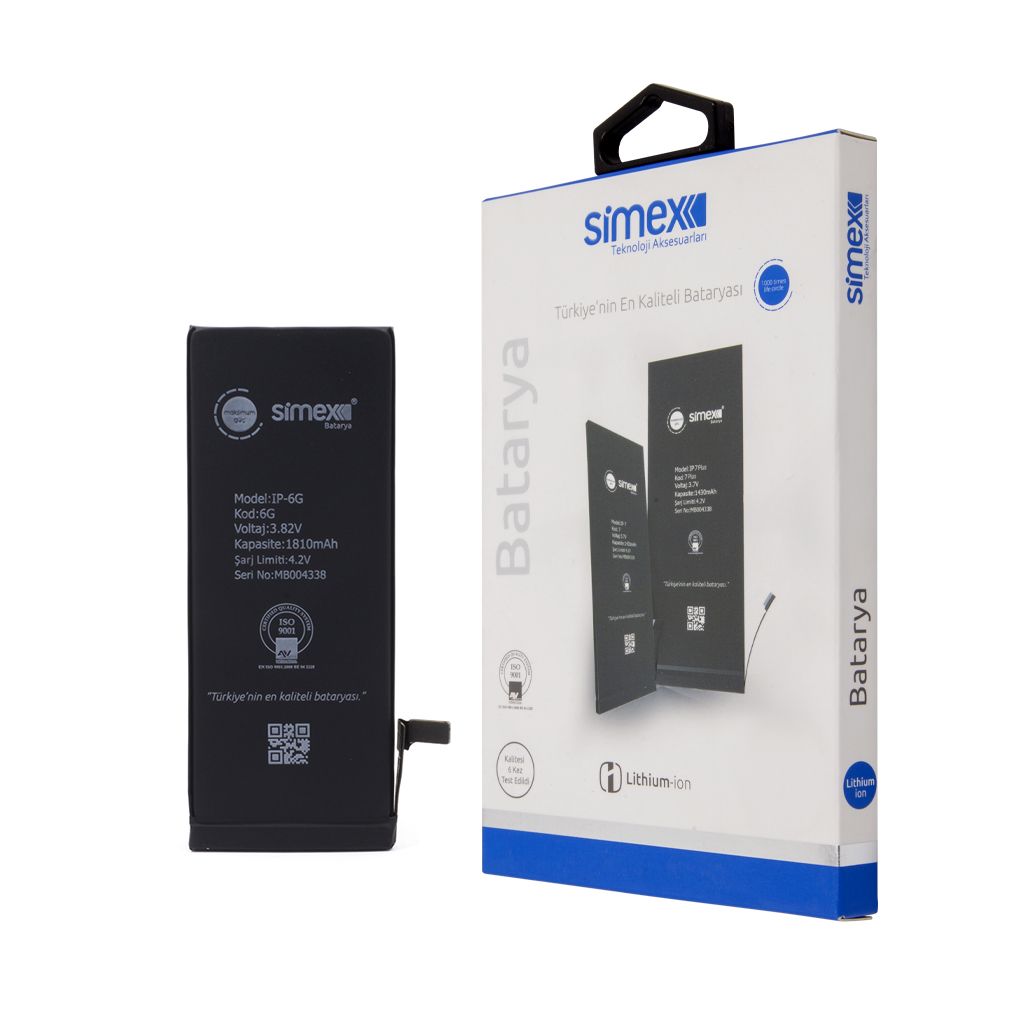 Simex iPhone 6G SBT-01  Batarya SBT-01 - 1