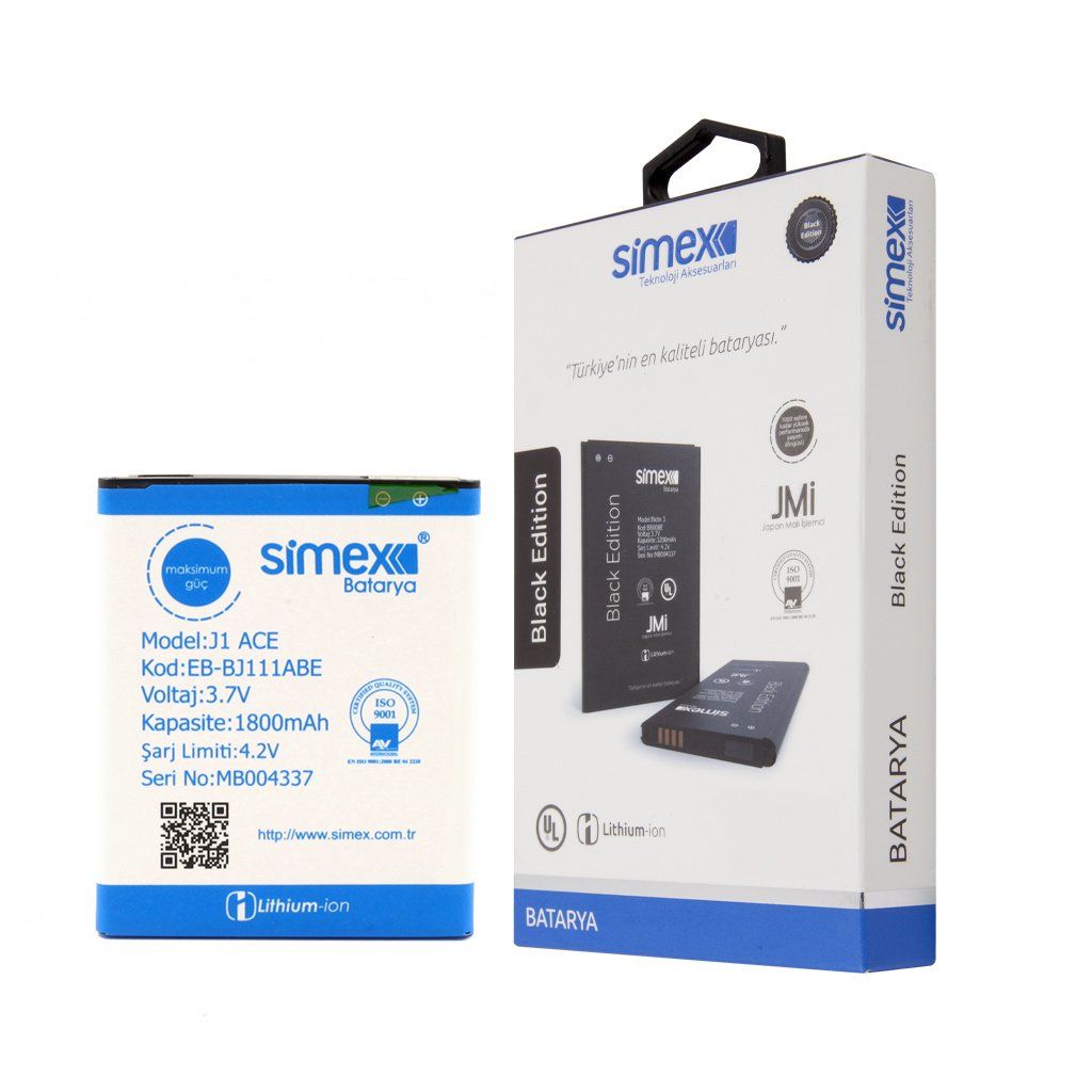 Simex Samsung J1 Ace SBT-01  Batarya SBT-01 - 1