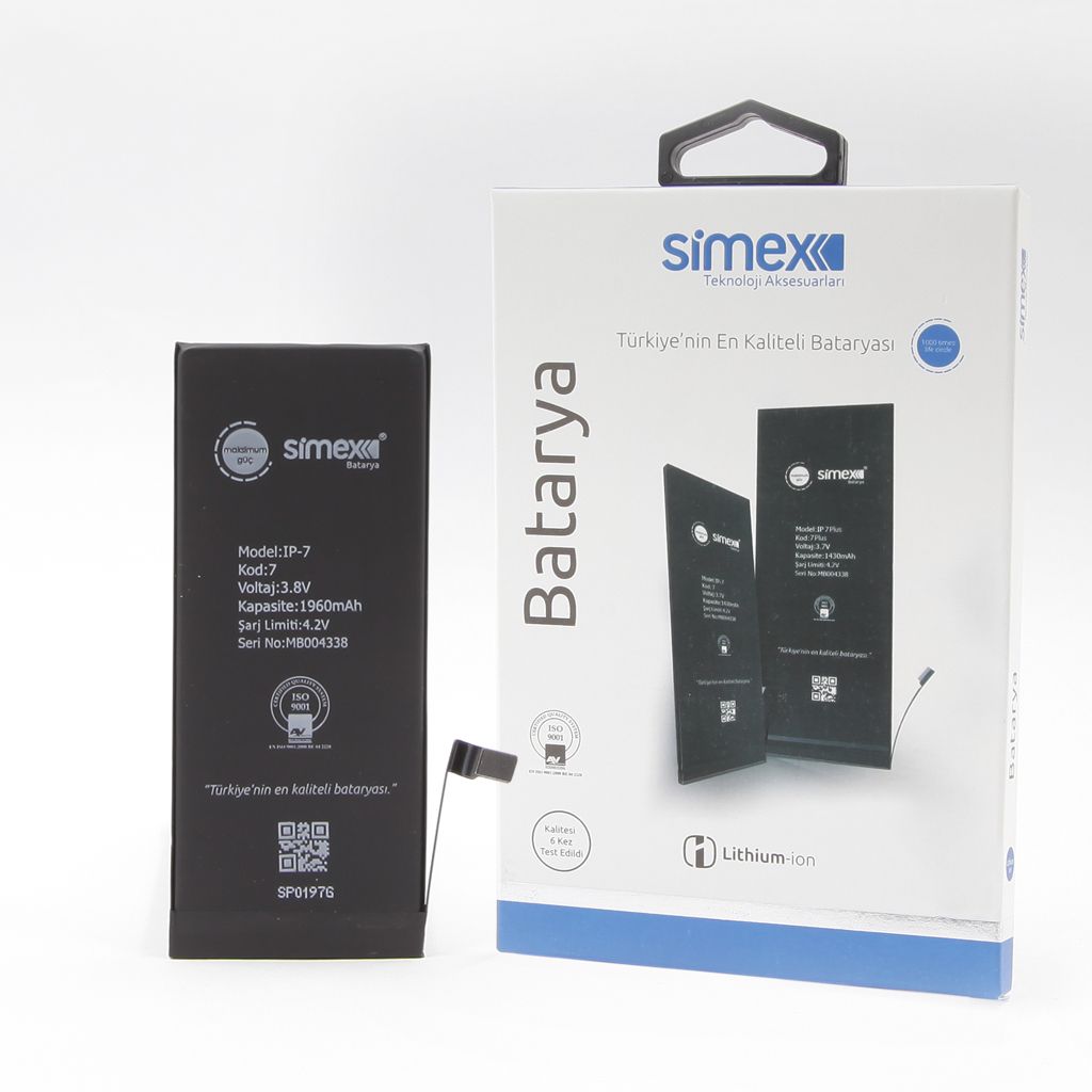 Simex iPhone 7 SBT-01  Batarya SBT-01 - 1