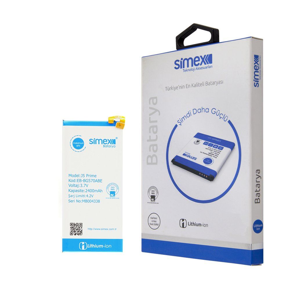 Simex Samsung J5 Prime SBT-01  Batarya SBT-01 - 1
