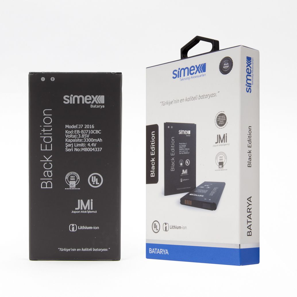 Simex Samsung J7 2016 SBT-01  Batarya SBT-01 - 1
