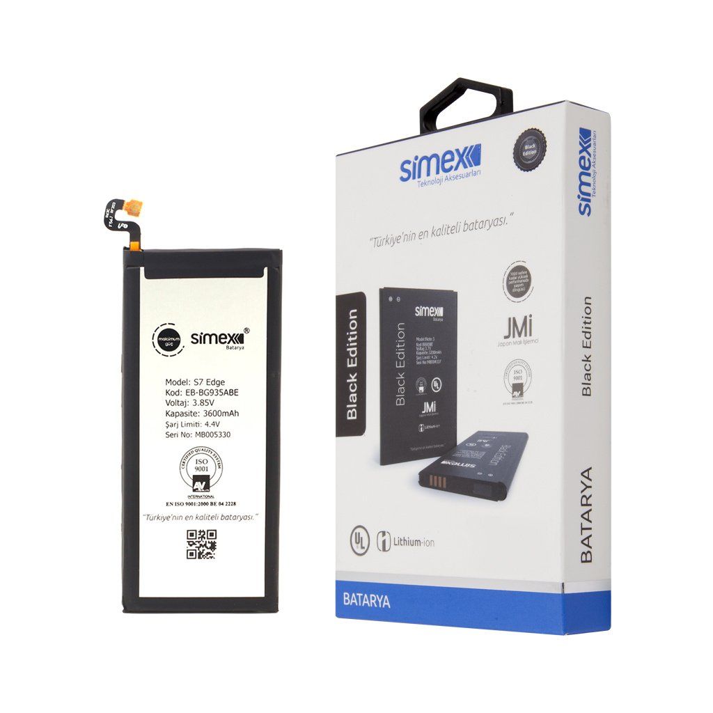 Simex Samsung S7 Edge SBT-01  Batarya SBT-01 - 1