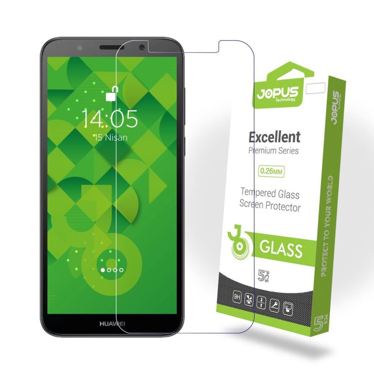 Jopus Huawei Y5 2018 Cek-101 Screen Protector Seffaf - 1