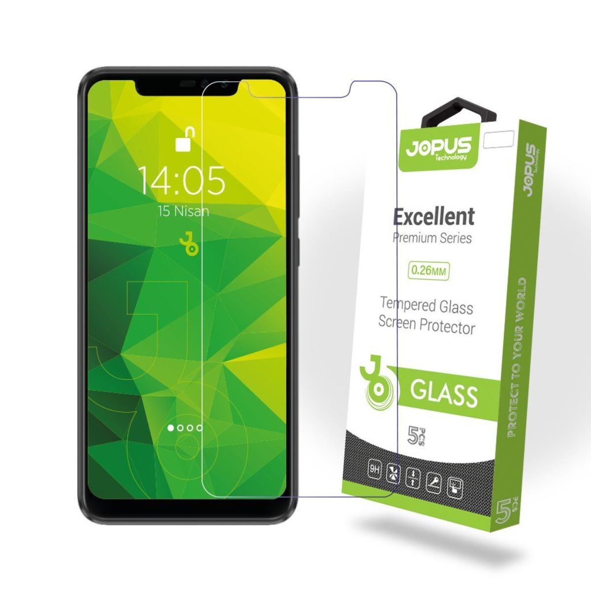 Jopus Xiaomi Redmi Note6 Pro Cek-101 Screen Protector Seffaf - 1