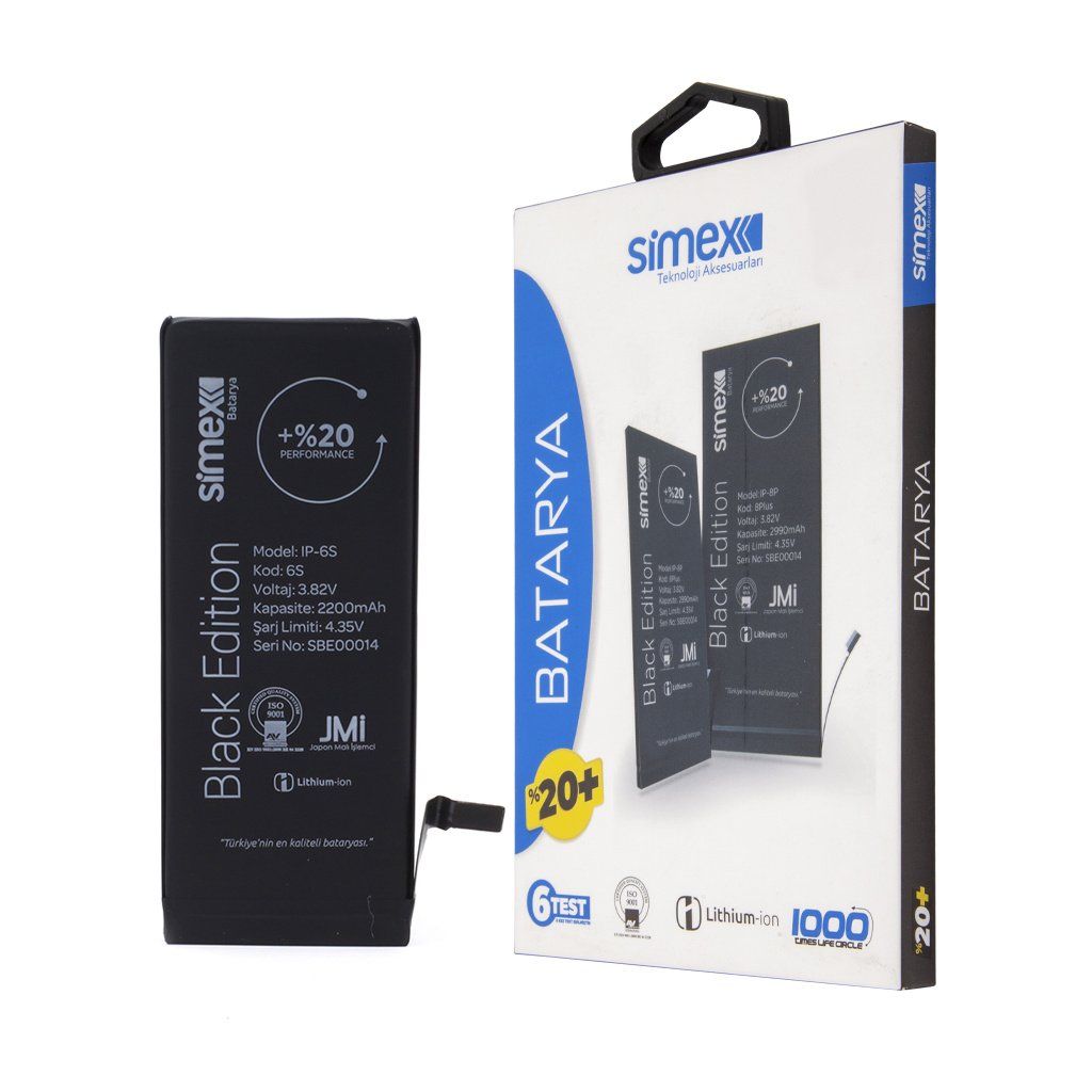 Simex iPhone 6S SBT-02  Batarya SBT-02 - 1