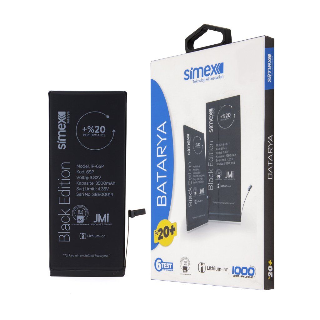 Simex iPhone 6S Plus SBT-02  Batarya SBT-02 - 1