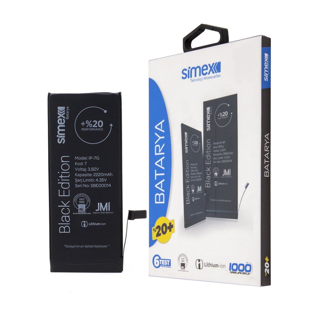 Simex iPhone 7 SBT-02  Batarya SBT-02 - 1