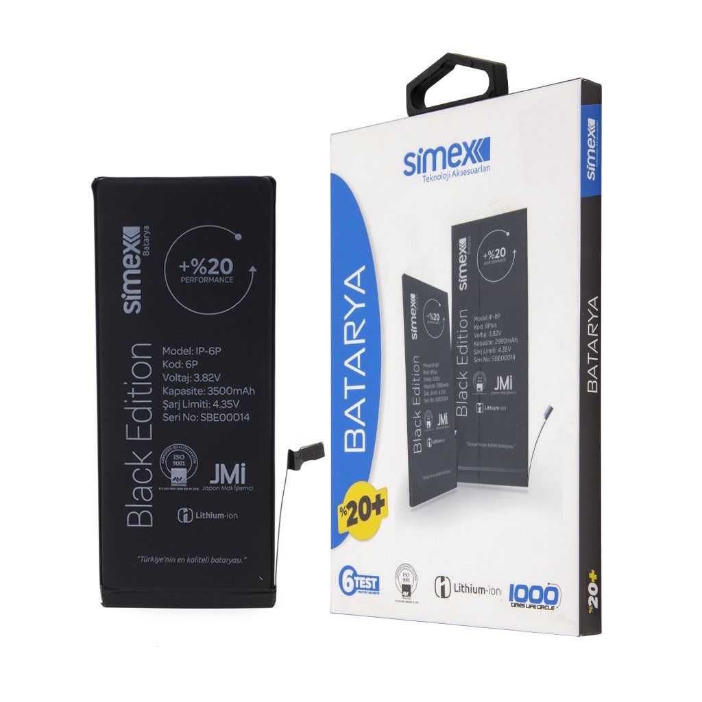 Simex iPhone 6G Plus SBT-02  Batarya SBT-02 - 1