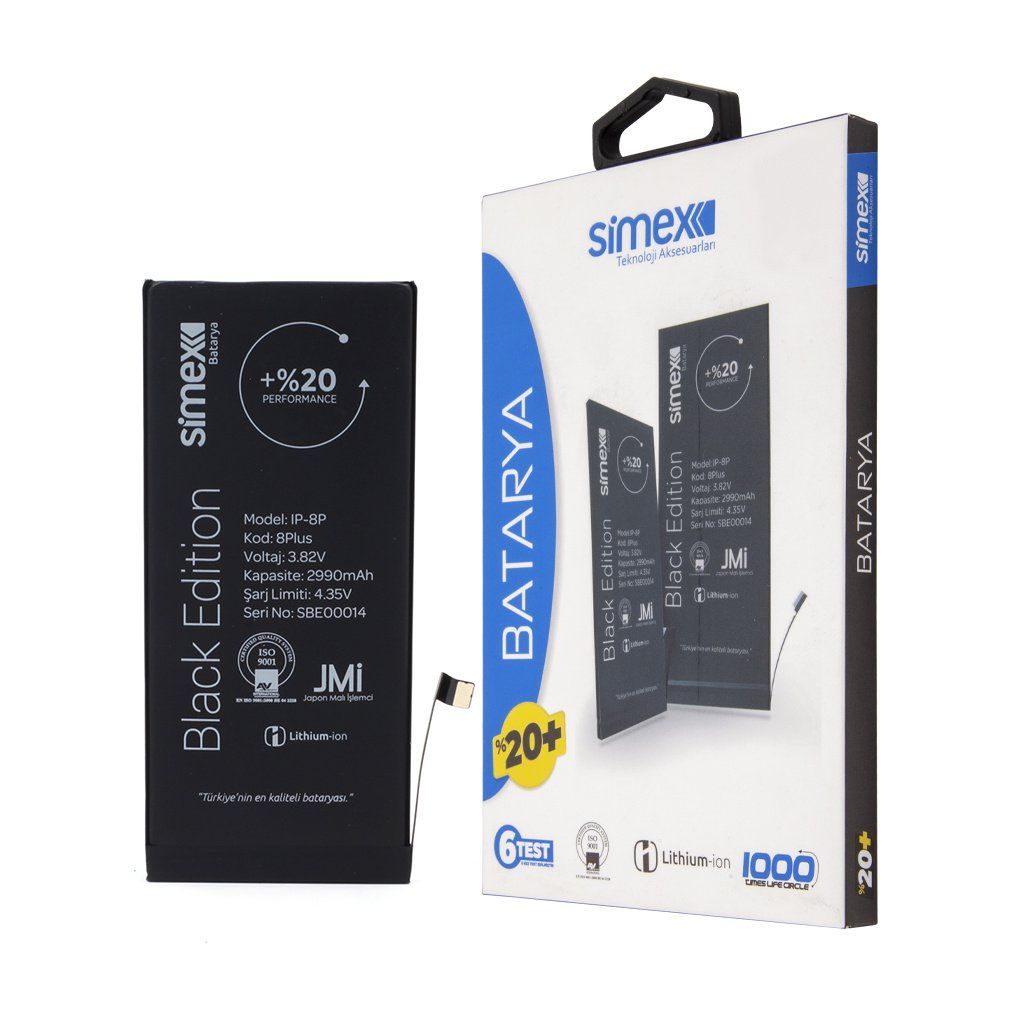 Simex iPhone 8 Plus SBT-02  Batarya SBT-02 - 1