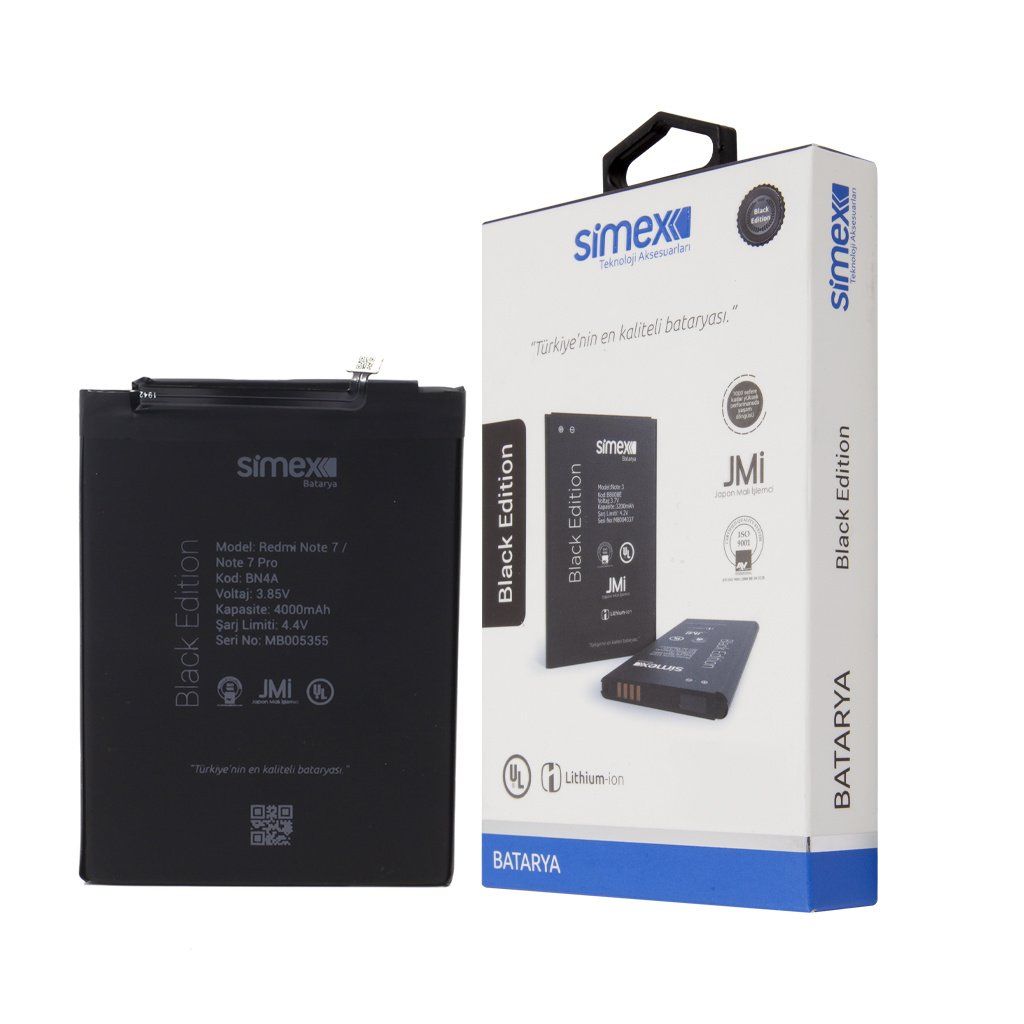 Simex Xiaomi Redmi Note7 / Note7 Pro SBT-01  Batarya SBT-01 - 1