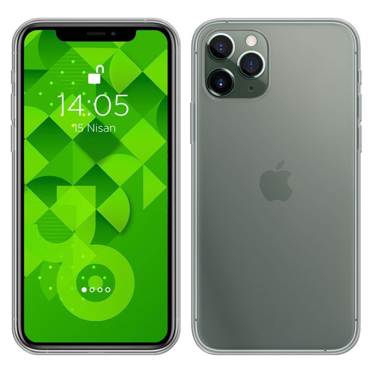 Jopus iPhone 11 Pro JS-238 Plug   Silikon Kilif Seffaf - 1