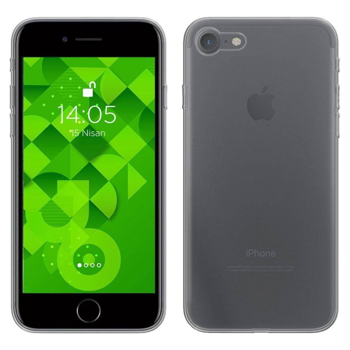 Jopus iPhone Se 2020 JS-238 Plug   Silikon Kilif Seffaf - 1