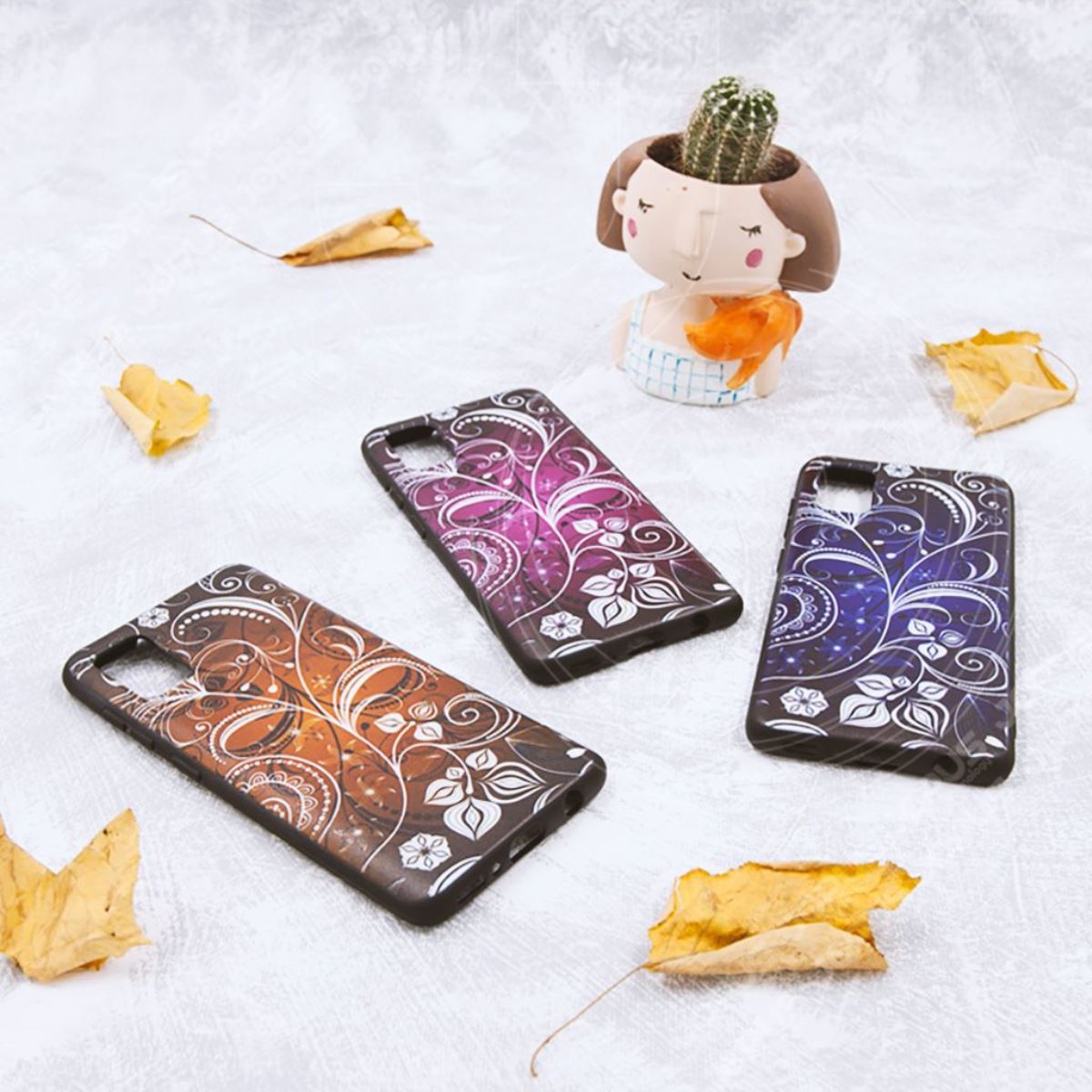 Jopus Huawei P40 Lite JS-241 Sunrise   Silikon Kilif Mix - 1