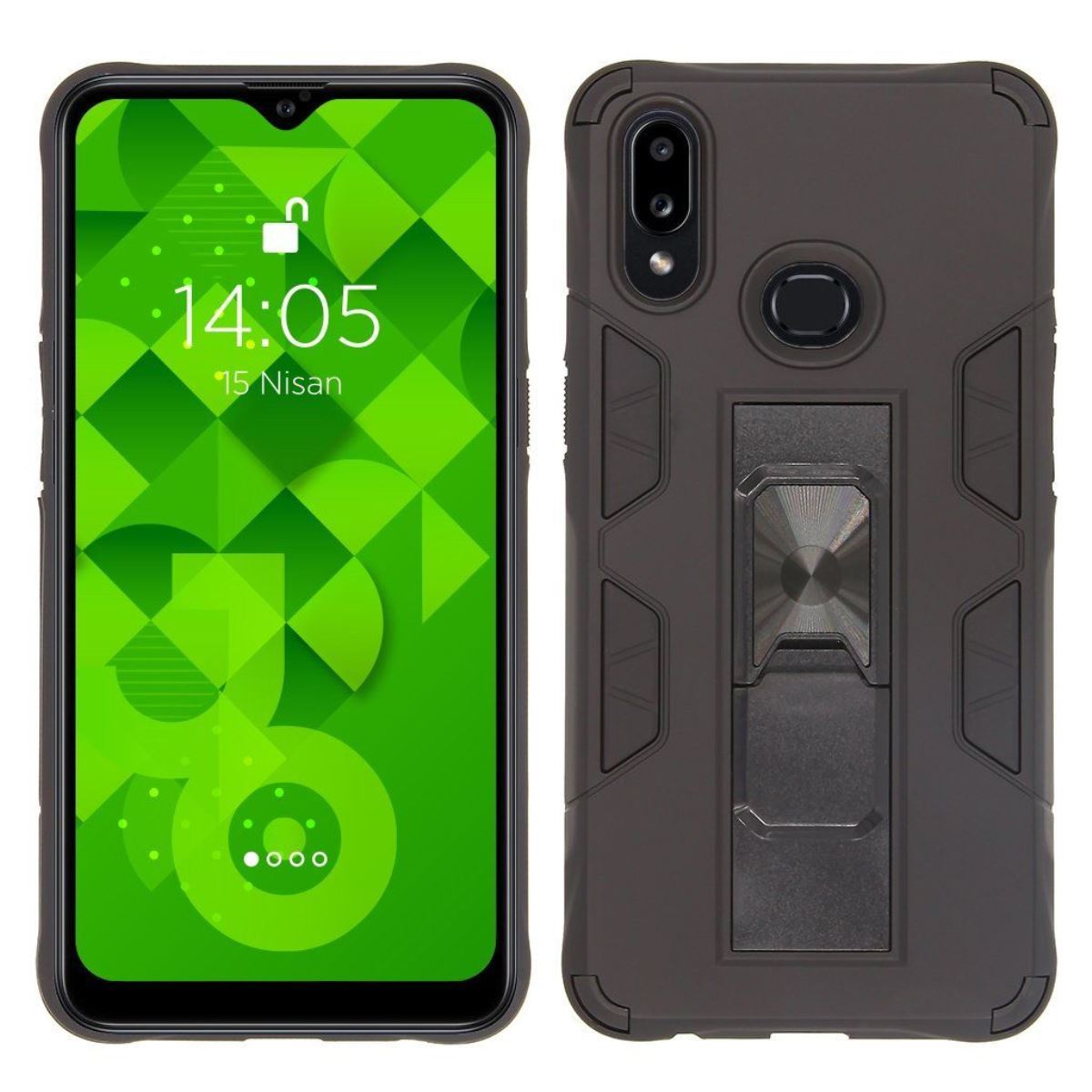 Jopus Samsung A10s JS-244 Sliding Phone Case Siyah - 1