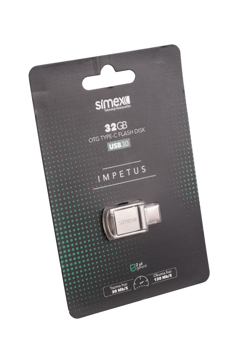 Simex SU-106 Impetus 3.0  Otg Type C 32GB USB Bellek SU-106 Impetus - 1