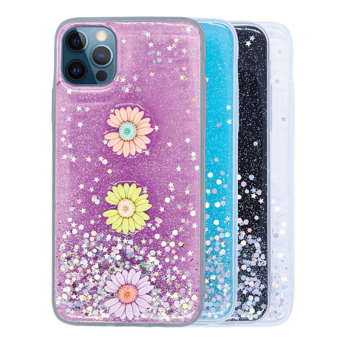 Jopus Huawei P40 Lite JS-247 Daisy   Silikon Kilif Mor - 1
