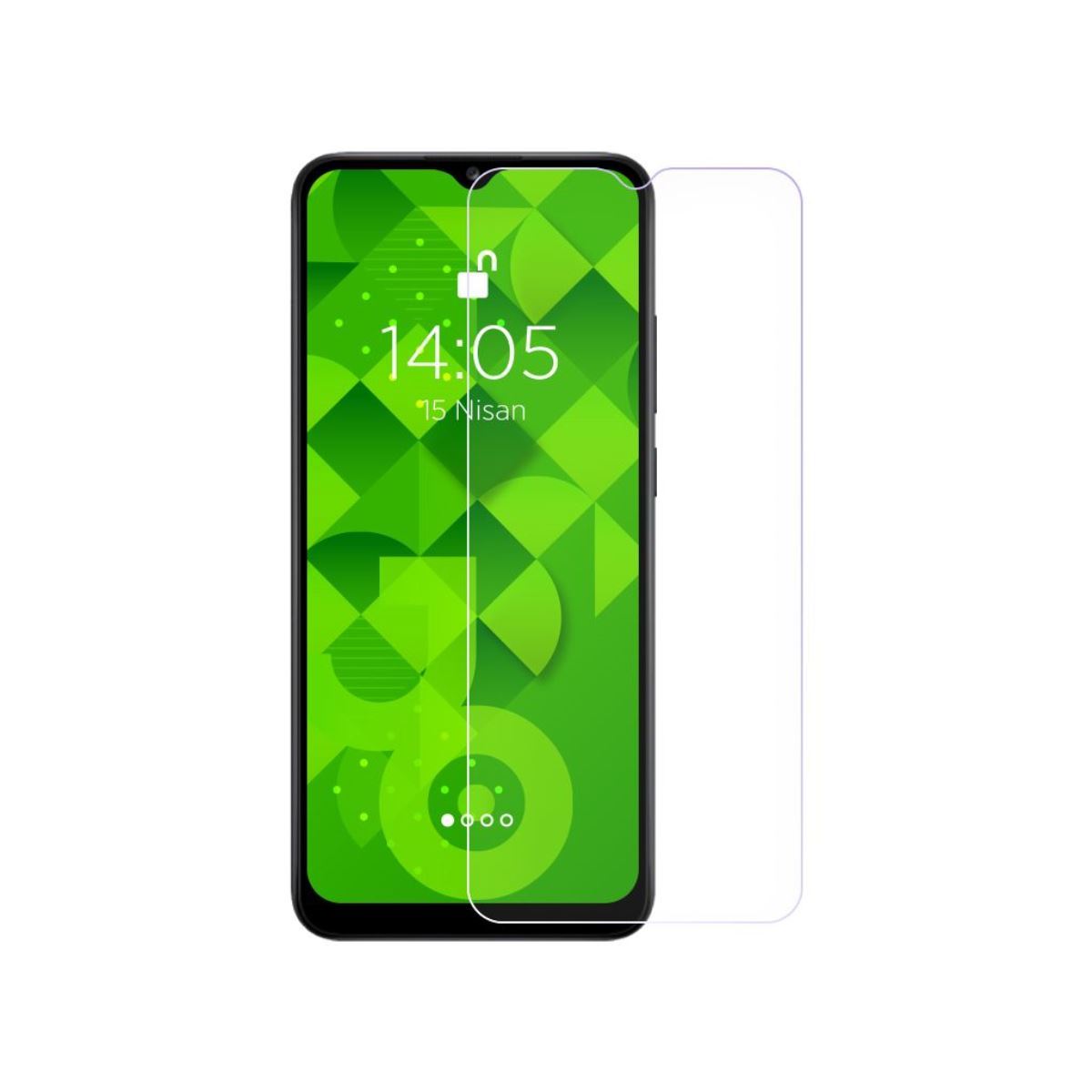 Jopus Samsung A02s Cek-101   Cam Ekran Koruyucu Seffaf - 1