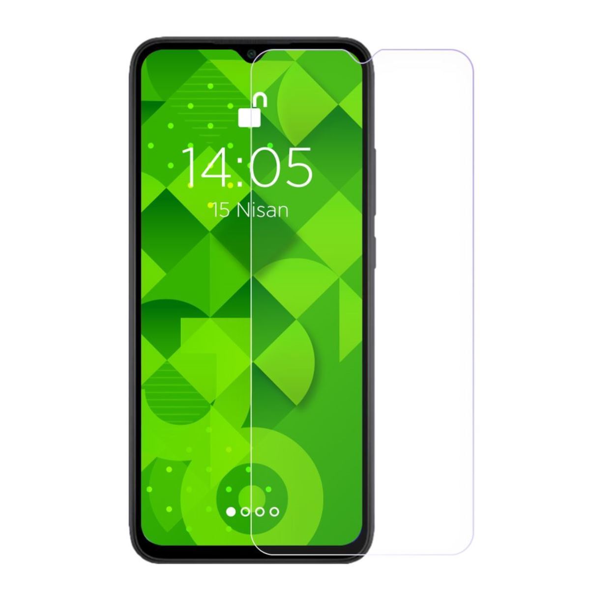Jopus Xiaomi Redmi 9C Cek-101   Cam Ekran Koruyucu Seffaf - 1