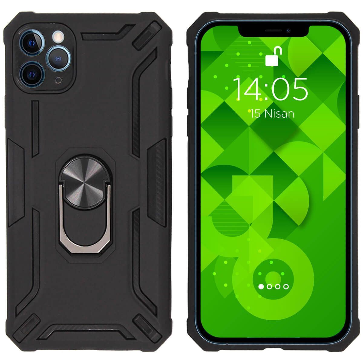 Jopus iPhone 11 Pro Max JS-249 Turbot Phone Case Siyah - 1