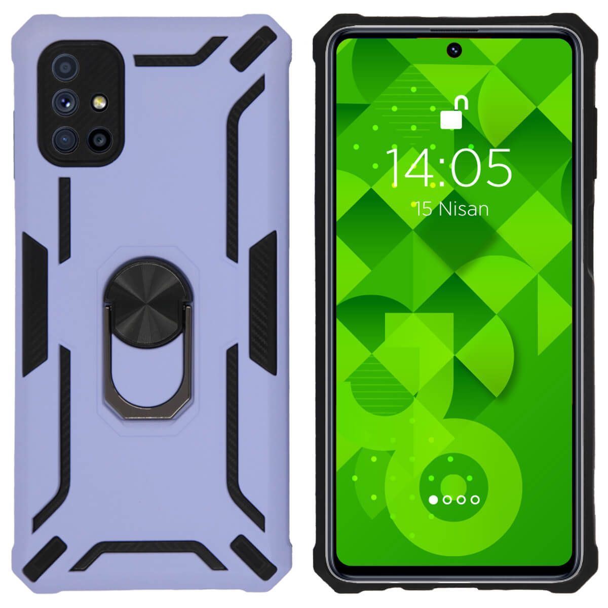 Jopus Samsung M51 JS-249 Turbot Phone Case Mor - 1
