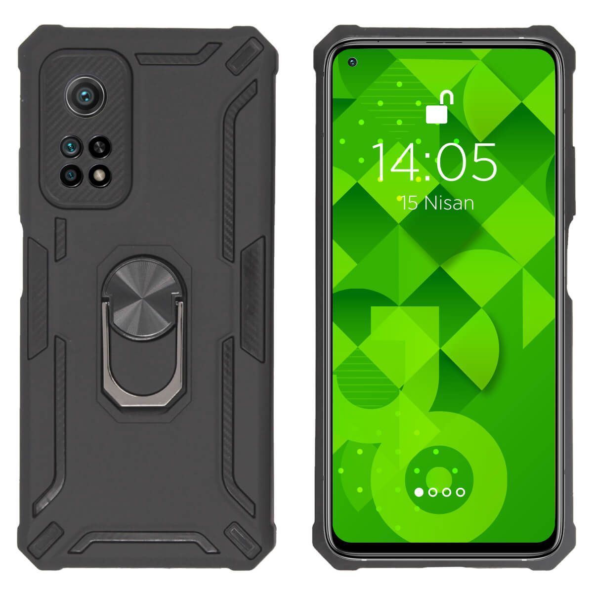 Jopus Xiaomi Mi 10T / Mi 10T Pro JS-249 Turbot   Silikon Kilif Siyah - 1